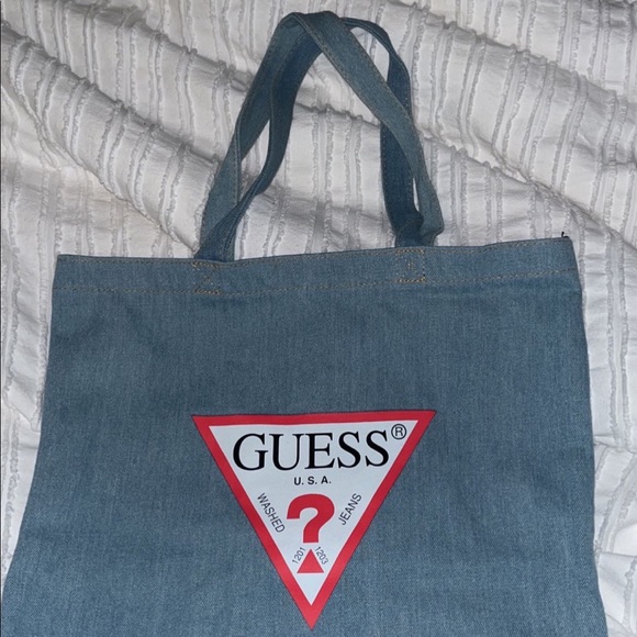 Guess Jean tote bag - Picture 1 of 2